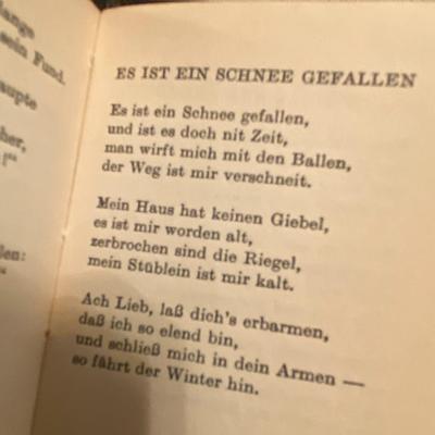Vintage 1950's Deutsche Volkslieder German Folksongs