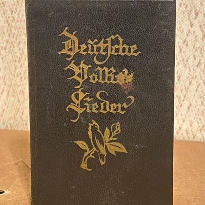 Vintage 1950's Deutsche Volkslieder German Folksongs