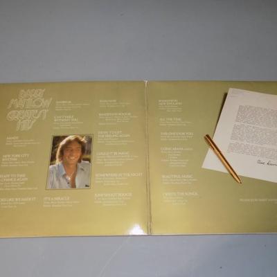 Barry Manilow Picture Double LP