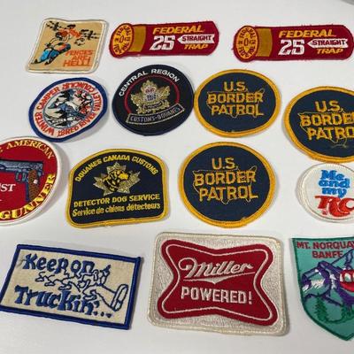 US Border patrol patches and more