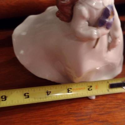 Pair of Glazed Holland Mold Ceramic Figurines