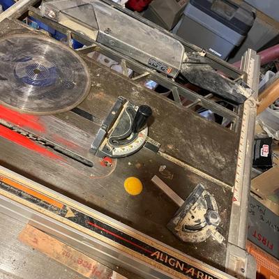 Table Saw Lot