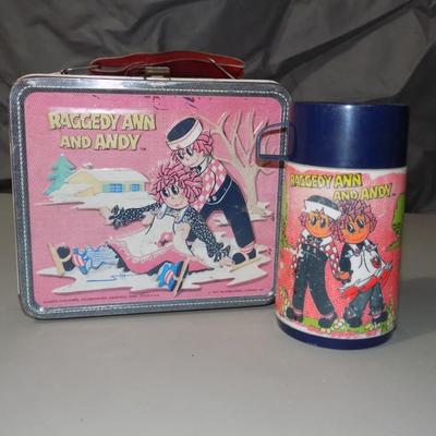 1973 Raggedy Anne and Andy Lunch Box