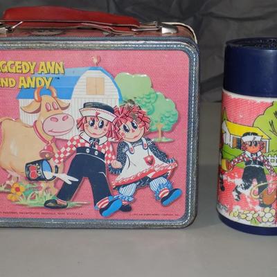 1973 Raggedy Anne and Andy Lunch Box