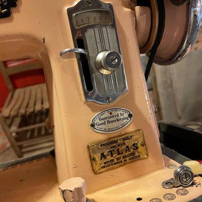 Vintage Atlas Sewing Machine