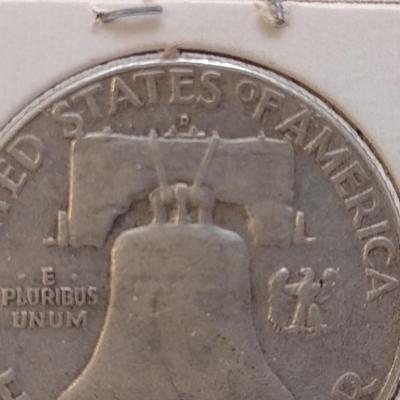 1962D Franklin Half-Dollar Circulated (#3)