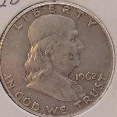 1962D Franklin Half-Dollar Circulated (#3)