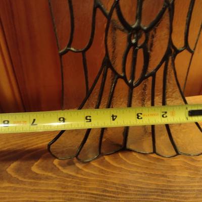 Collection of Angel Figurines- Stained Glass, Molded Glass and Department 56.