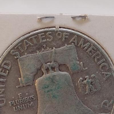 1957D Franklin Half-Dollar Circulated (#6)