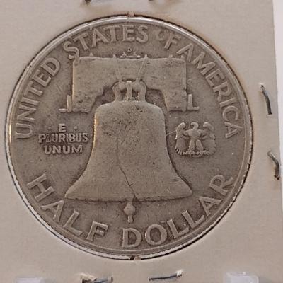 1952D Franklin Half-Dollar Circulated (#8)
