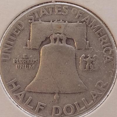1950 Franklin Half-Dollar Circulated (#9)