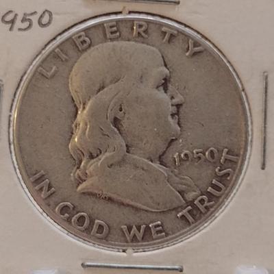 1950 Franklin Half-Dollar Circulated (#9)