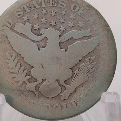 1899 Silver Barber Half-Dollar (#10)