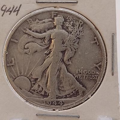 1944 Walking Liberty Silver Half-Dollar (#12)
