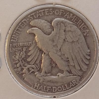 1944D Walking Liberty Silver Half-Dollar (#13)
