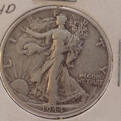1944D Walking Liberty Silver Half-Dollar (#13)