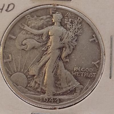 1944D Walking Liberty Silver Half-Dollar (#13)