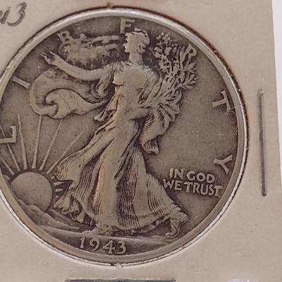 1943 Walking Liberty Silver Half-Dollar (#14)