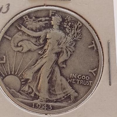 1943 Walking Liberty Silver Half-Dollar (#14)