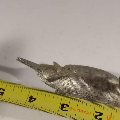 Collection of Metal Figurines- Birds, Ducks, and Turtle