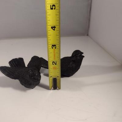 Collection of Metal Figurines- Birds, Ducks, and Turtle