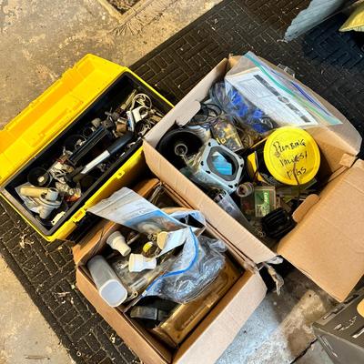 W1480 Large Hardware Lot with Toolbox