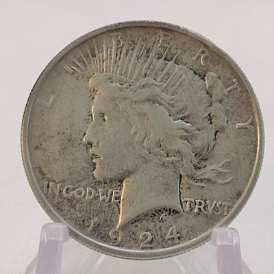 1924 Peace Silver Dollar (#16)