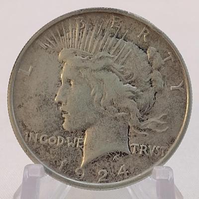 1924 Peace Silver Dollar (#16)