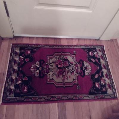 Small Area Rug- Approx 34" X 20"