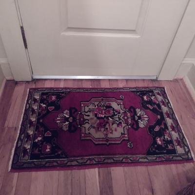 Small Area Rug- Approx 34" X 20"