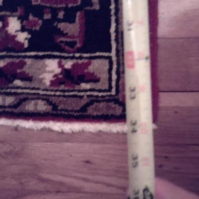 Small Area Rug- Approx 34" X 20"