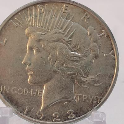 1923S Peace Silver Dollar (#17)