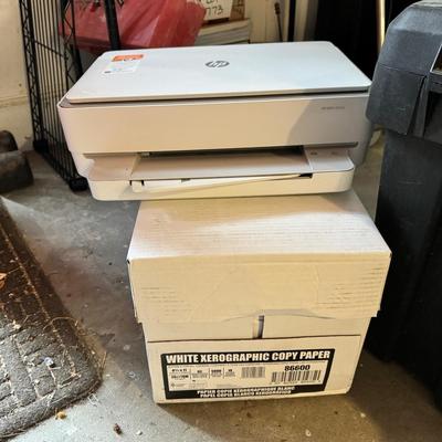 W1483 HP Envy Color Printer & Case of Paper