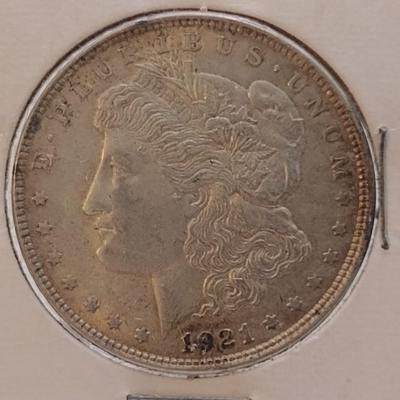 1921 Morgan Silver Dollar (#19)