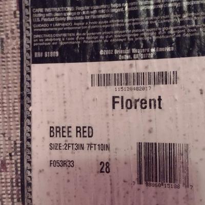 Nylon Area Rug Runner- Approx 2" 3' x 7" 10'