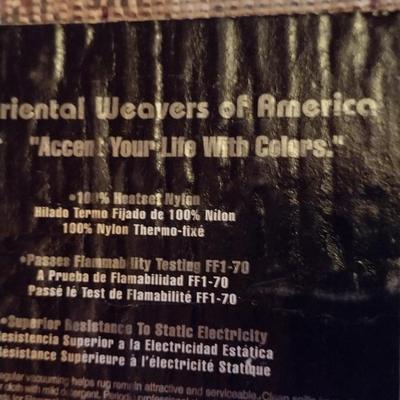 Nylon Area Rug Runner- Approx 2" 3' x 7" 10'