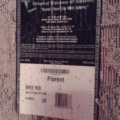 Nylon Area Rug Runner- Approx 2" 3' x 7" 10'