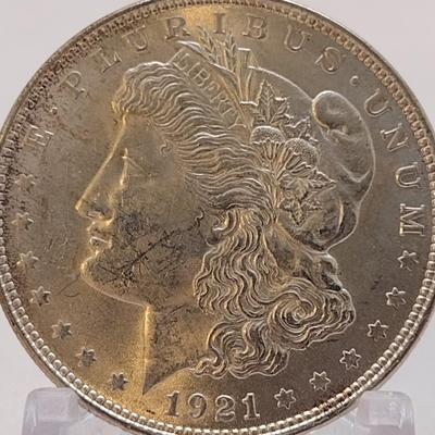 1921 Morgan Silver Dollar (#21)