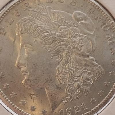 1921S Morgan Silver Dollar (#22)
