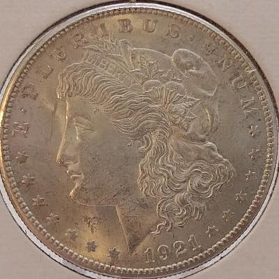 1921S Morgan Silver Dollar (#22)