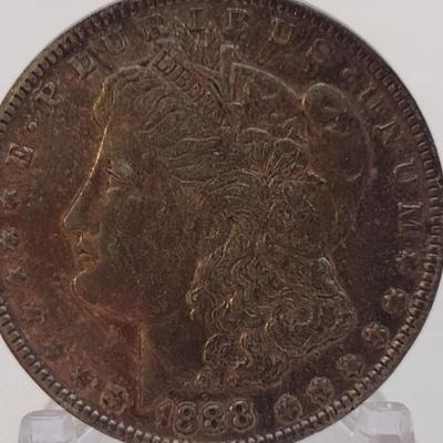 1888 Morgan Silver Dollar (#24)