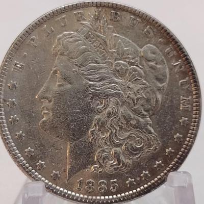 1885 Morgan Silver Dollar (#25)