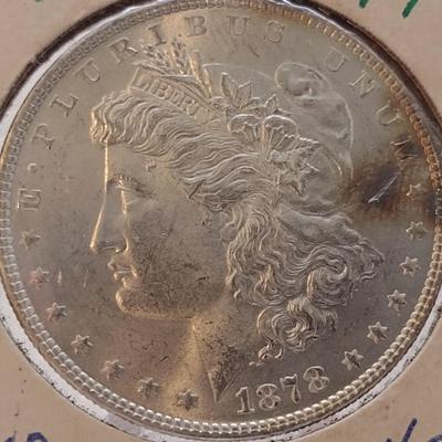 1878 Morgan Silver Dollar (#27)