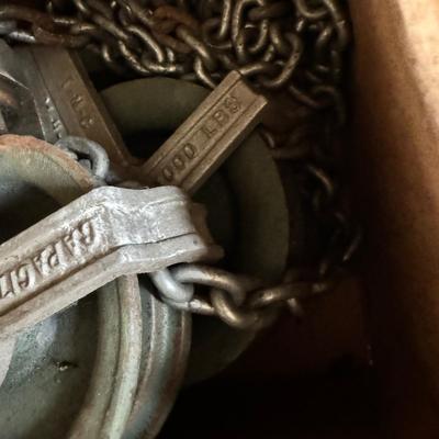 G1492 Chain Hoist 1000 lb & Chain