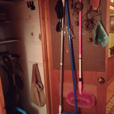 Contents of Cleaning Closet-