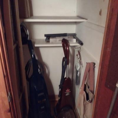 Contents of Cleaning Closet-