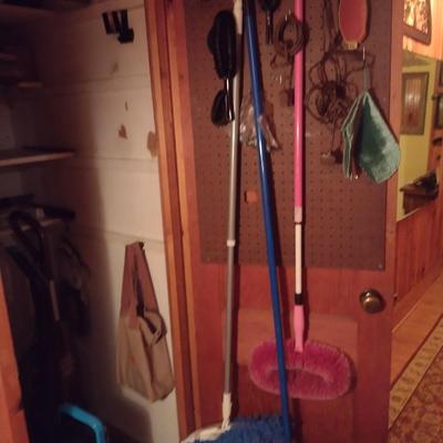 Contents of Cleaning Closet-