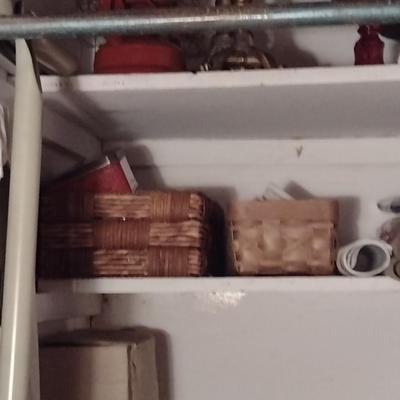 Contents of Cleaning Closet-