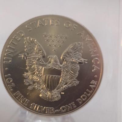 2012 N.Y. Mint American Eagle Silver Dollar (#31)