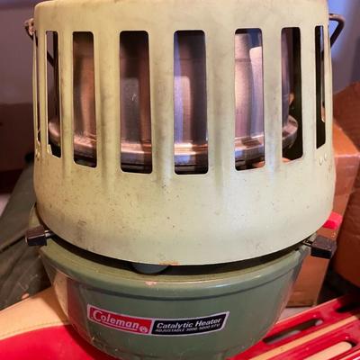 Vintage Coleman Stove and Lamp (Pair)